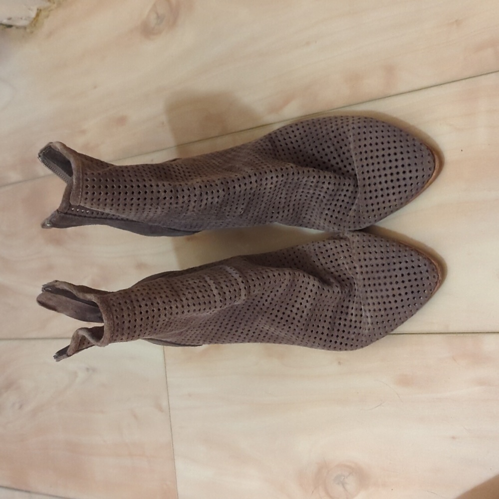 Jeffery Campbell suede booties